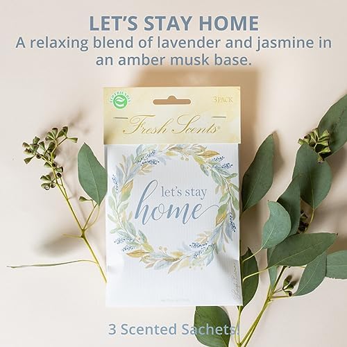 Willowbrook Fresh Scents Scented Sachet 3 Pack