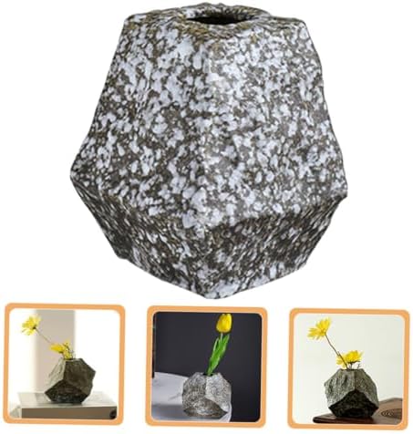 ABOOFAN Modern Ceramic Flower Vase with Irregular Design