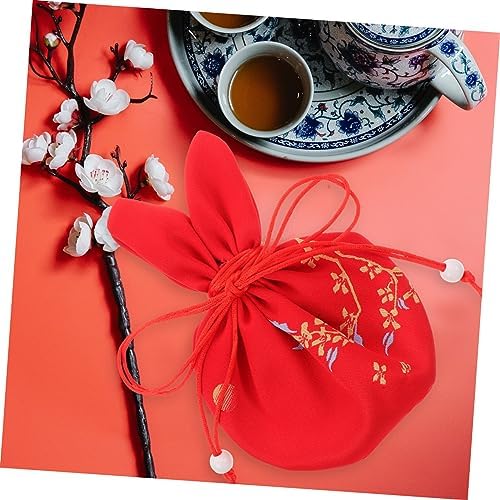 VOSAREA 10-Piece Lavender Sachet Set Empty Fabric Bags for Home Use