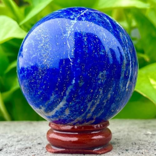 AtkitS Lapis Lazuli Crystal Ball Reiki Energy Stone 400-500g