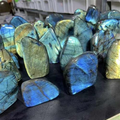 1pc Polished Labradorite Crystal Stand Stone
