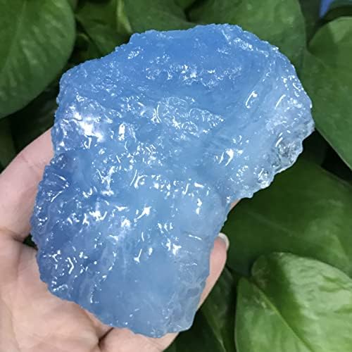 PEKMAR Natural Aquamarine Reiki Crystal Fountain Stone