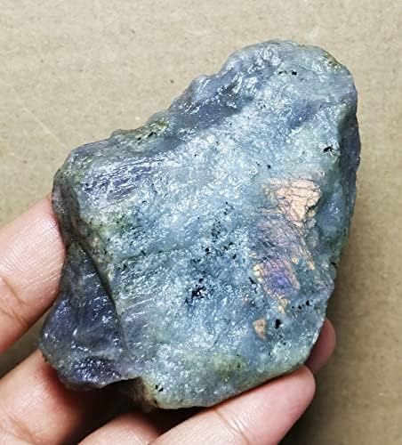 Nice Purple Flash Labradorite Slab Reiki Stone