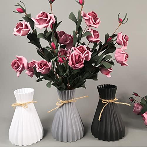 Queenbox 47x7in Plastic Vase with Hemp Rope