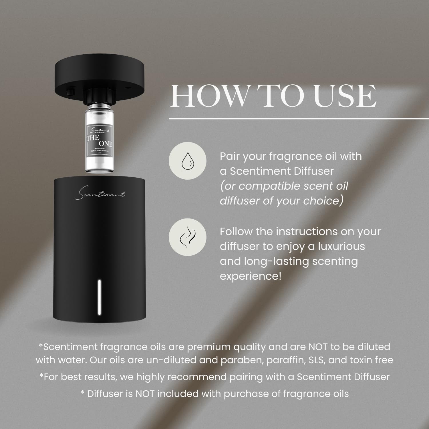 French Oud Designer Diffuser Oil - 120 mL Luxury Scent