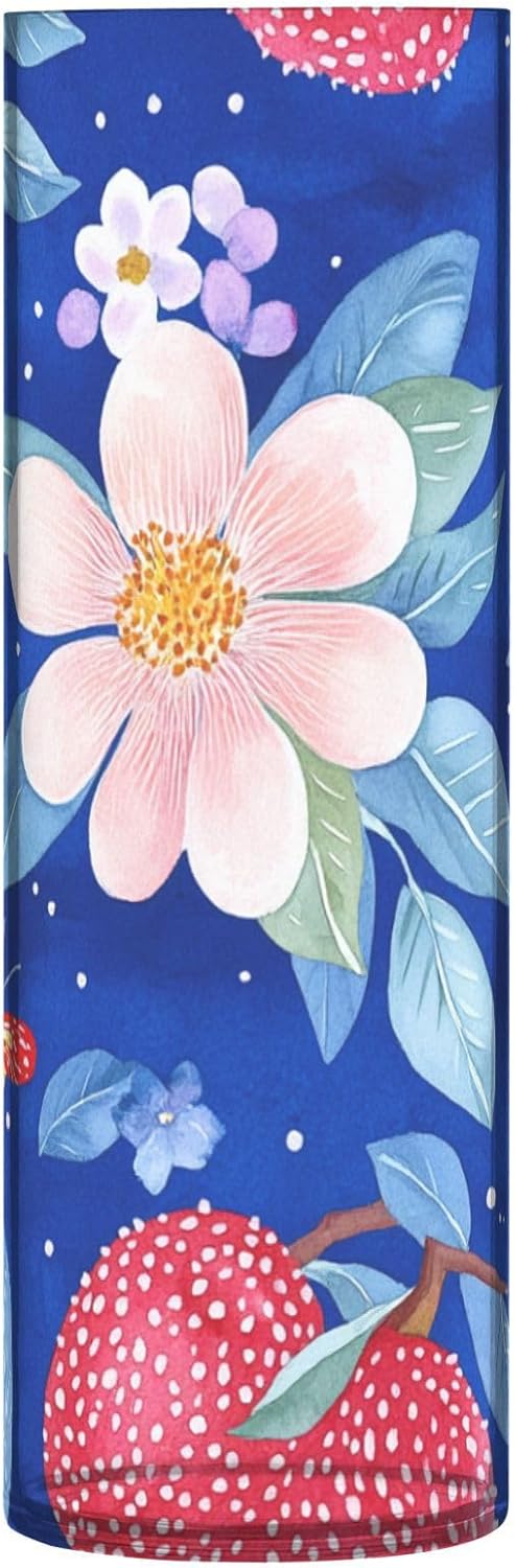 Cute Lychee Fruit Royal Blue Plastic Flower Vase 118 x 39 Inch
