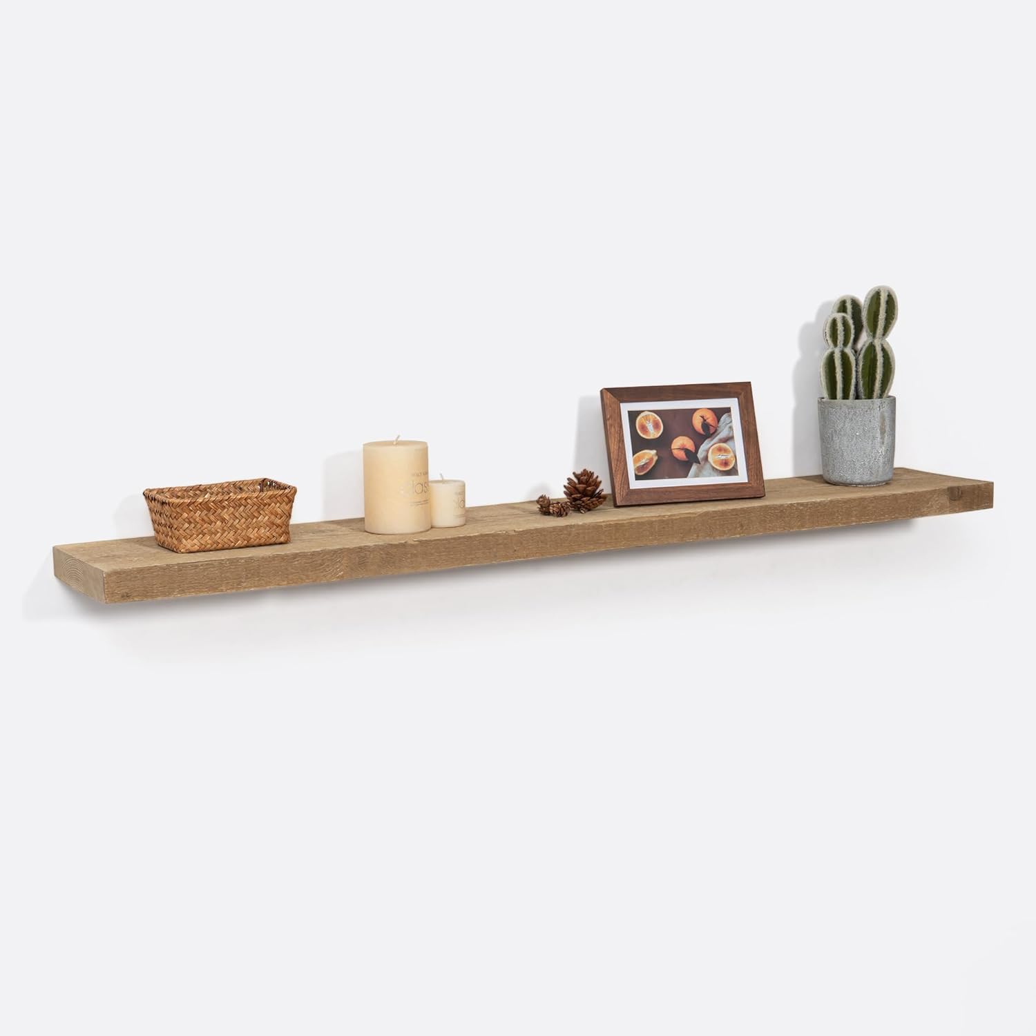 Rustic Floating Shelves 8 Inch Deep Farmhouse Style