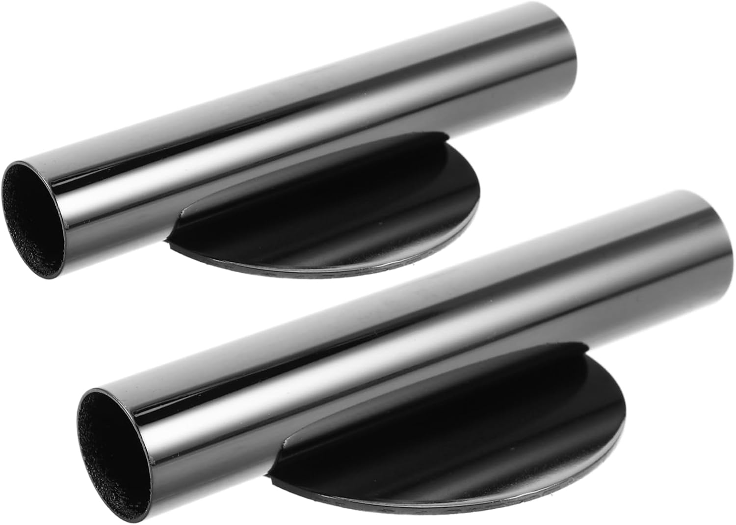 Zerodeko 2pcs Wall Mounted Metal Flower Vase Tubes