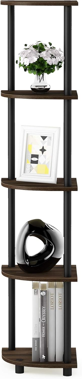 Furinno Turn-N-Tube 5 Tier Corner Display Rack