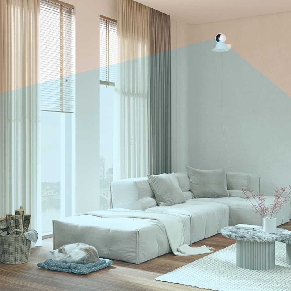 AHANDMAKER 4Pcs Acrylic Floating Shelves Wall Mount Display
