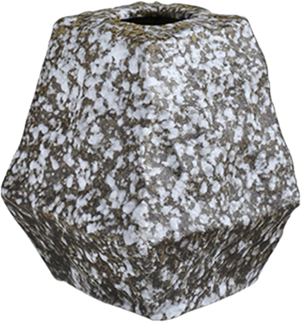 ABOOFAN Modern Ceramic Flower Vase with Irregular Design