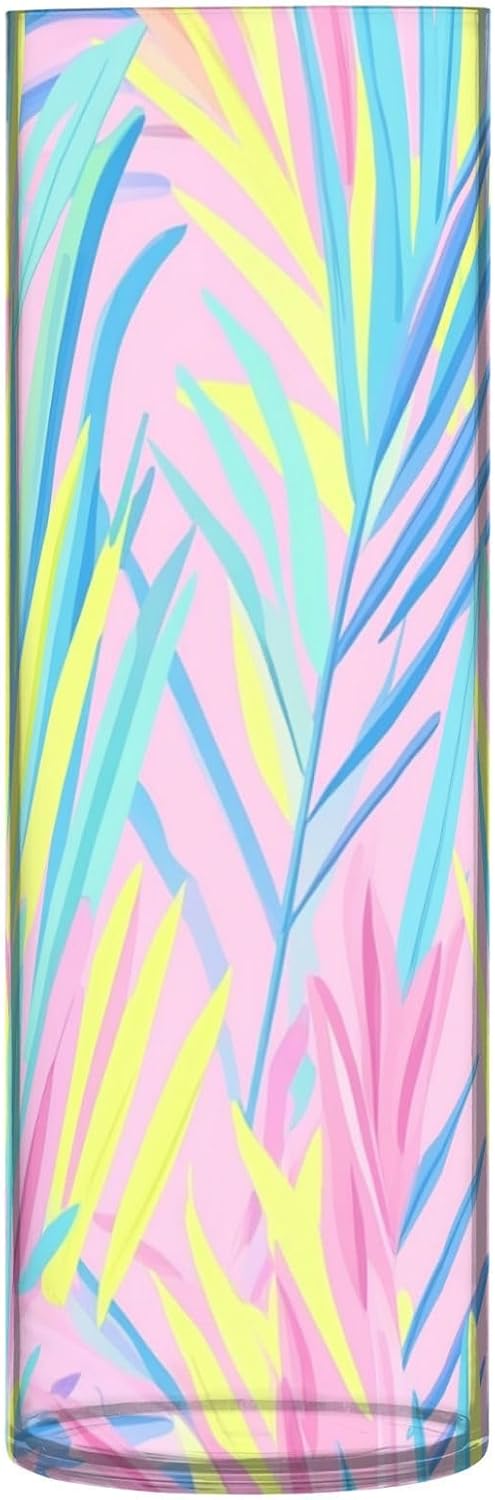 Tropical Plants Plastic Flower Vase 118 x 39 Inch Decorative
