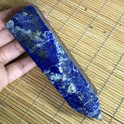 IPUDIS Natural Rock Lapis Lazuli Quartz Crystal Stone Wand Obelisk