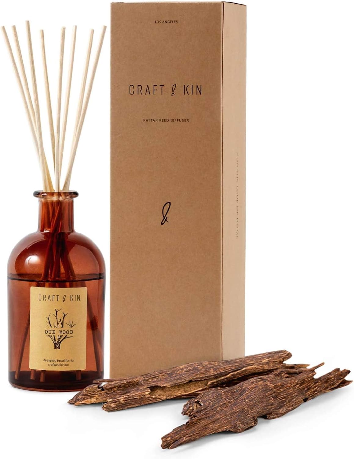 Craft Kin Oud Wood Diffuser Set 575oz