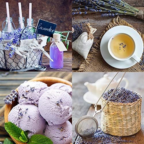 8 Cups Lavender in Large Glass Bottle Highland Dried Lavender Buds