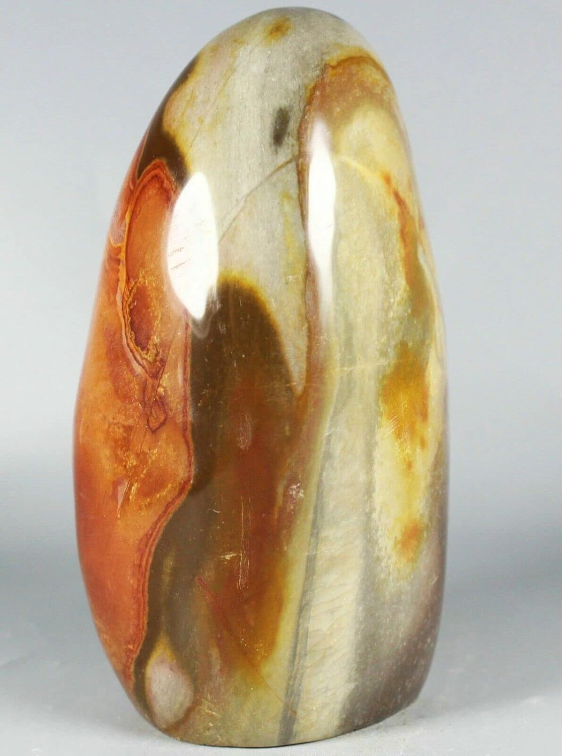 NOVAGEM 568G Polished Polychrome Jasper Display Stand