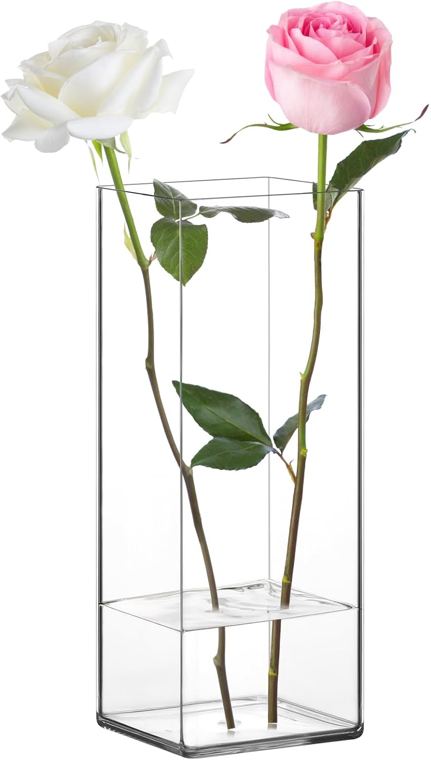 Suream Acrylic Vases for Centerpieces 4W x 10H