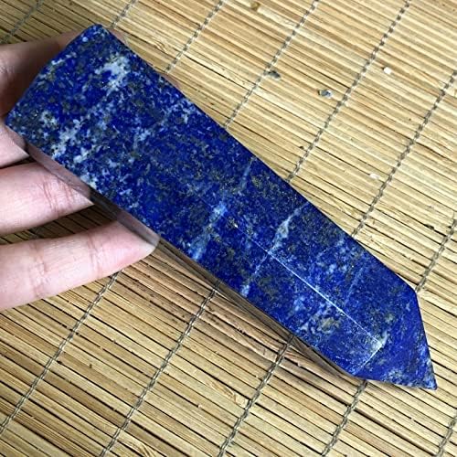 IPUDIS Natural Rock Lapis Lazuli Quartz Crystal Stone Wand Obelisk