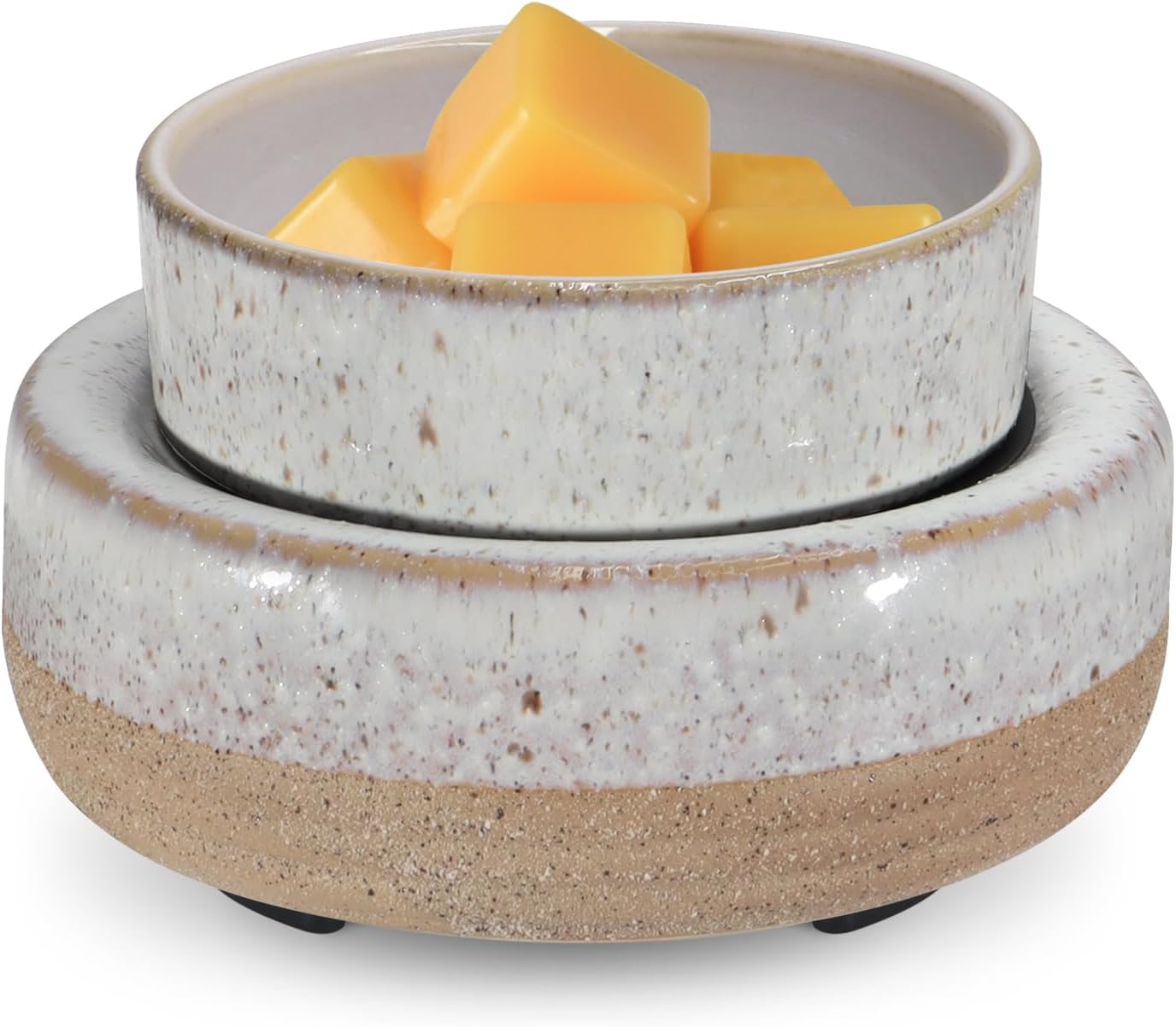 Cerinpinpin 3-in-1 Wax Melter Electric Ceramic Candle Holder