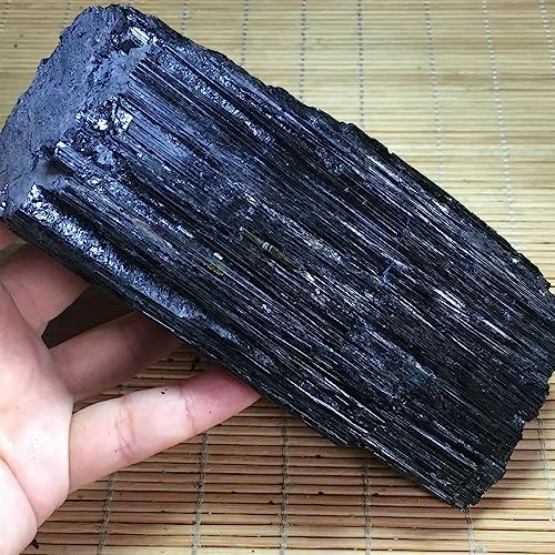 KatLin Natural Black Tourmaline Rough Rock Sample Ornament
