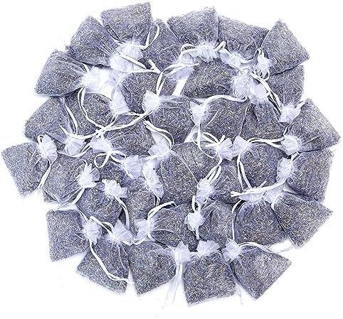 French Lavender Sachets Set of 36 for Closets and Drawers