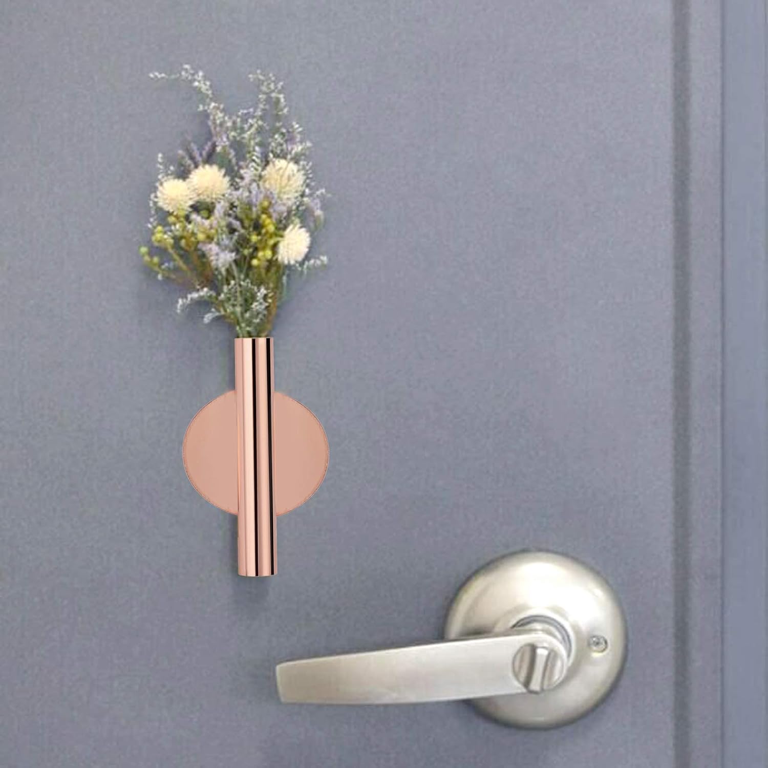 JUXYES Pack of 2 Wall Flower Vase Tubes
