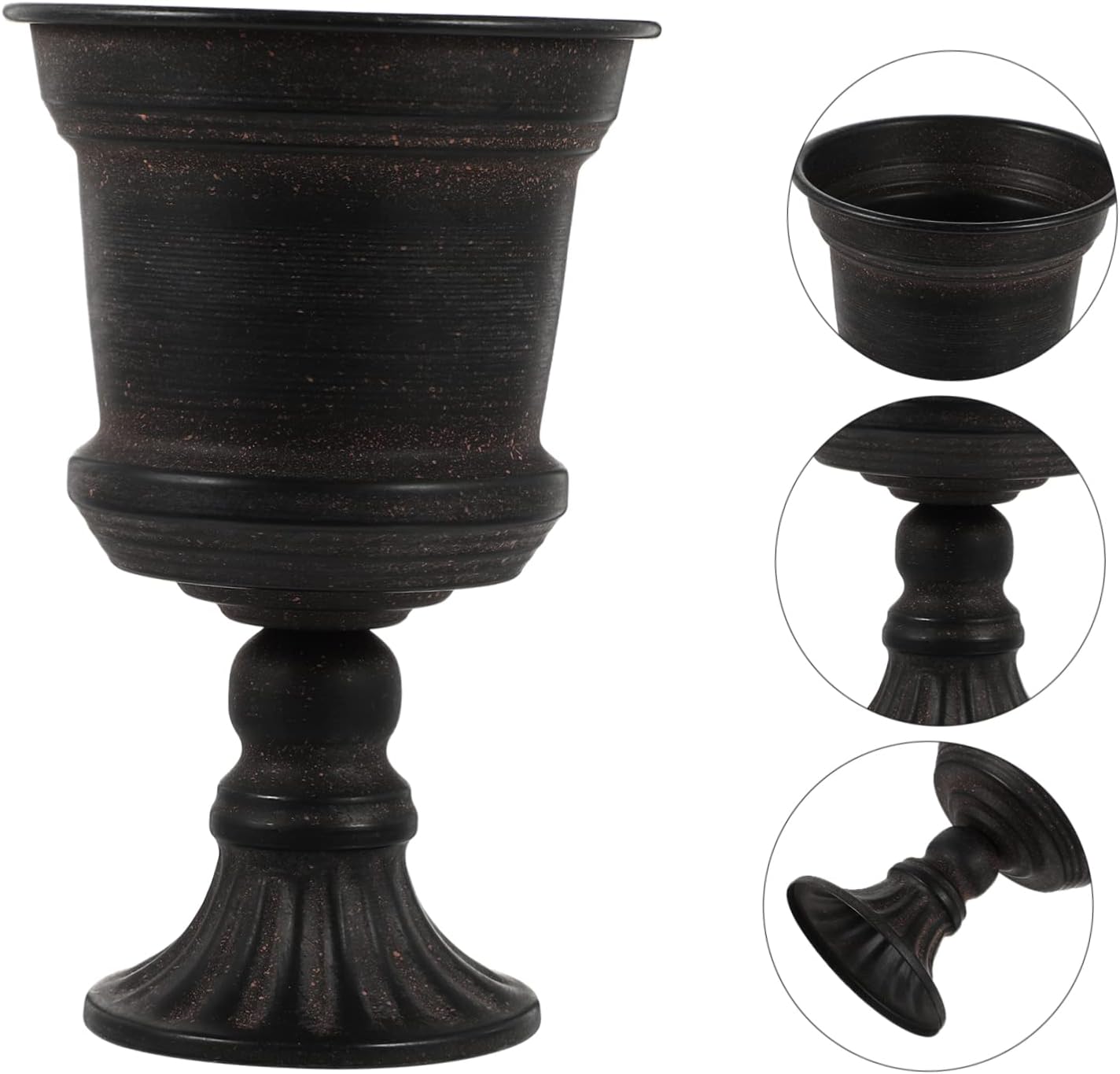 Cabilock 1 Pc Metal Flower Vase for Floral Arrangements