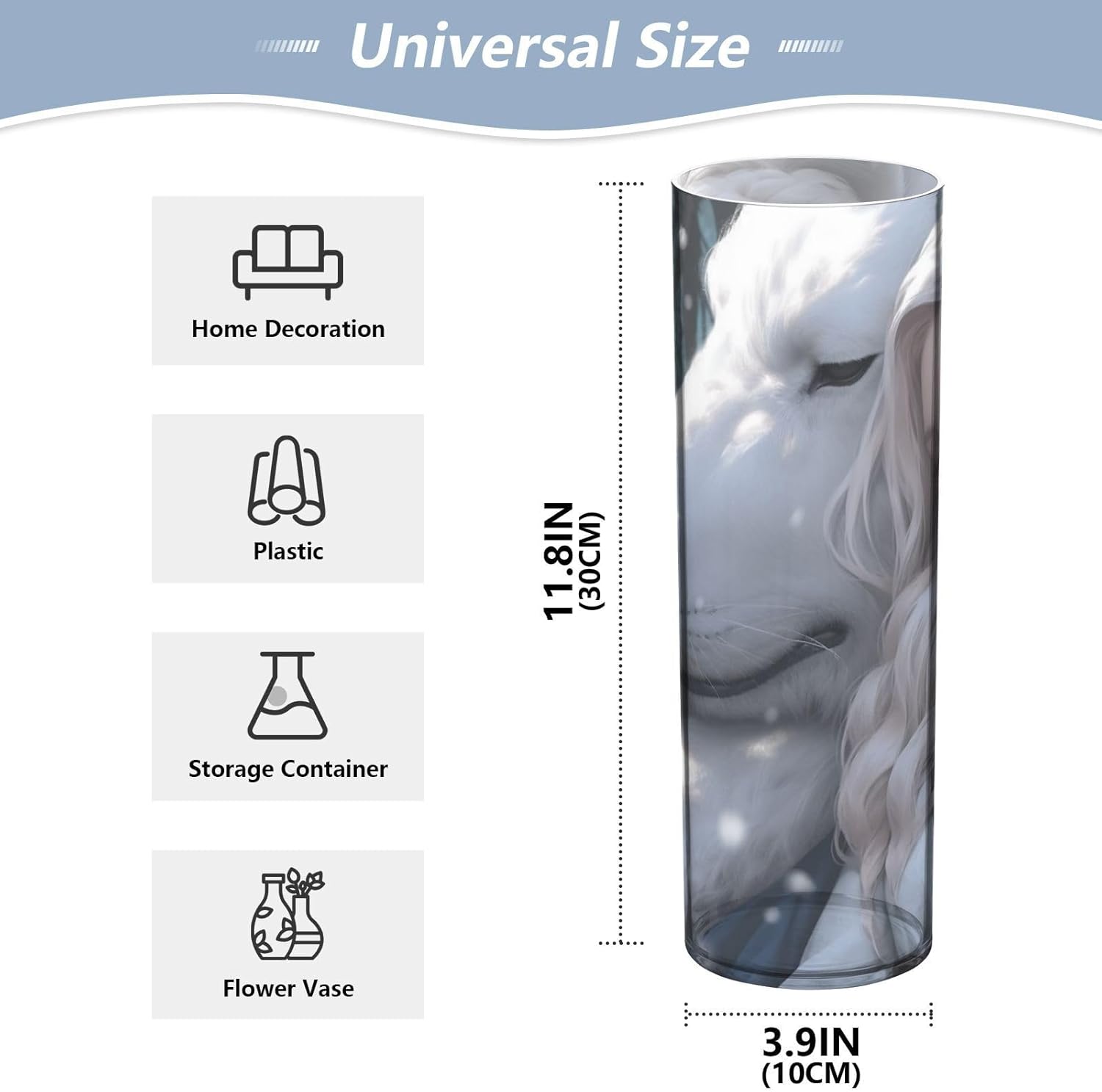 Game Anime Winter Playroom Bear Flower Vase 118 x 39 Inch