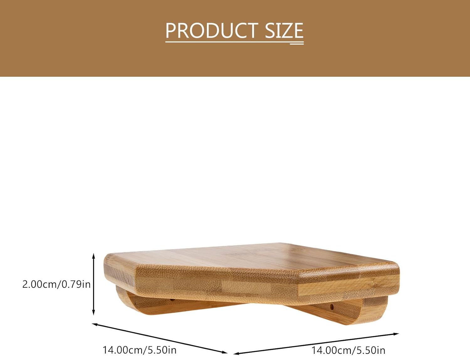 DECHOUS 55 Inch Rustic Corner Floating Shelf