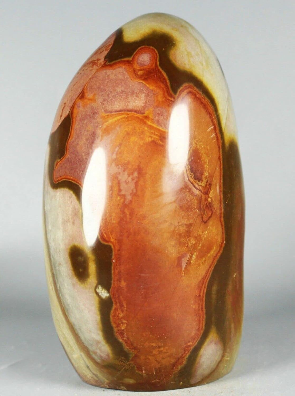 NOVAGEM 568G Polished Polychrome Jasper Display Stand