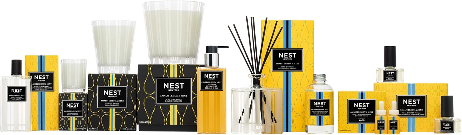 NEST New York Reed Diffuser Amalfi Lemon Mint