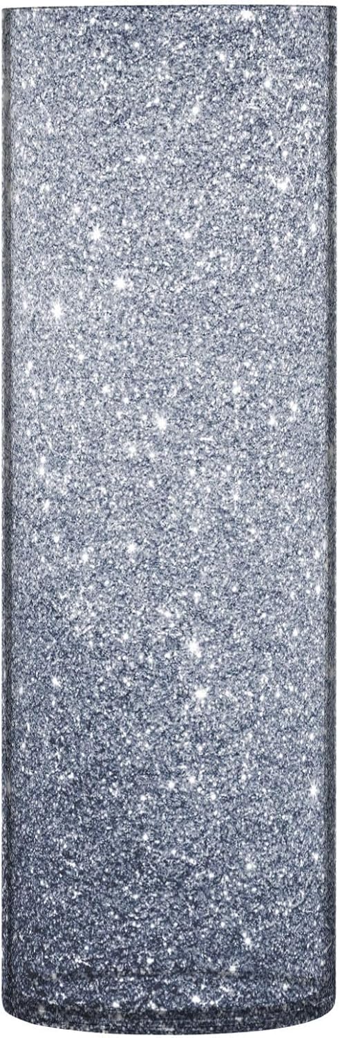 Grey Glitter Starry Floating Candle Holder 118 x 39 Inch Modern Vase