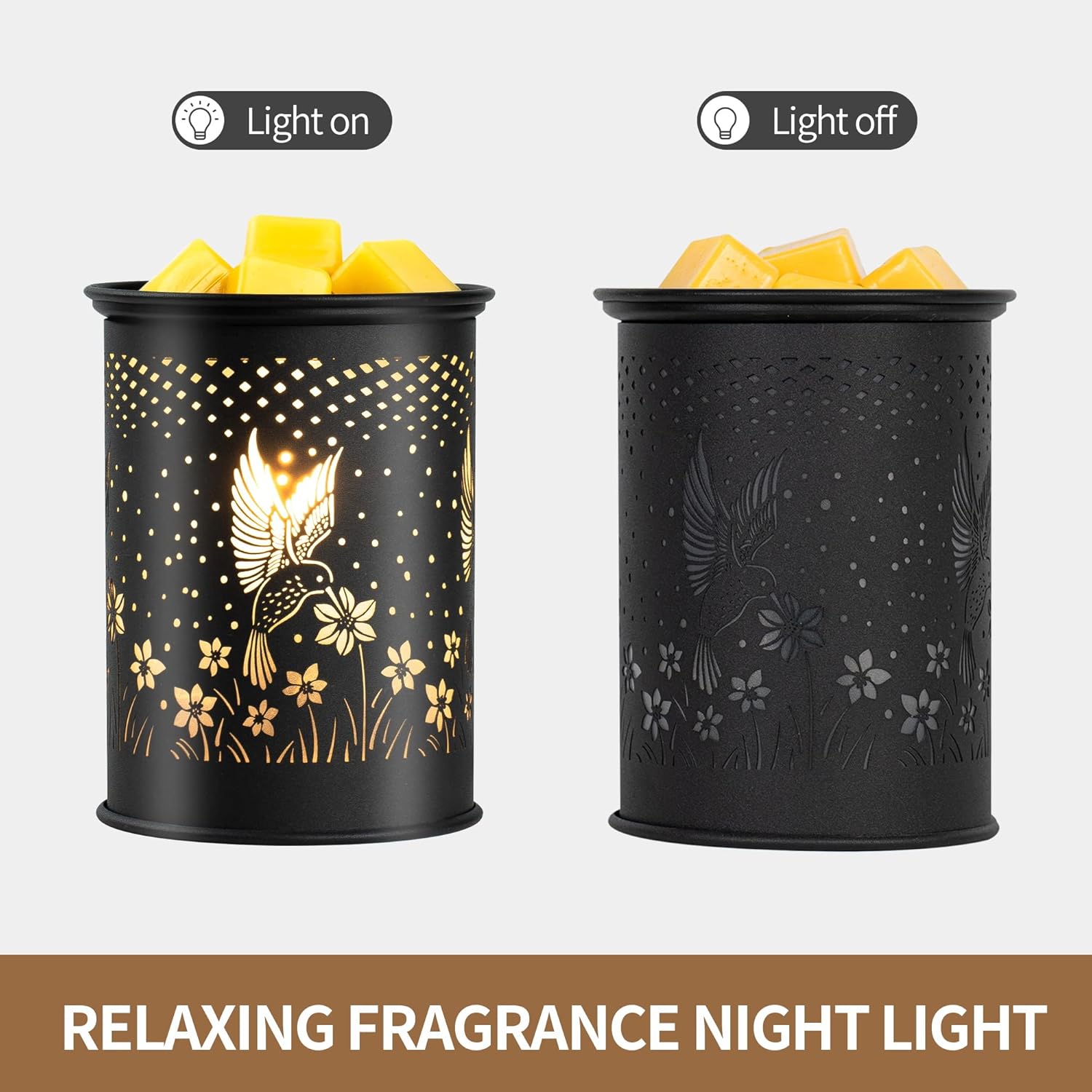 Mocosa Wax Melt Warmer with Hummingbird Design