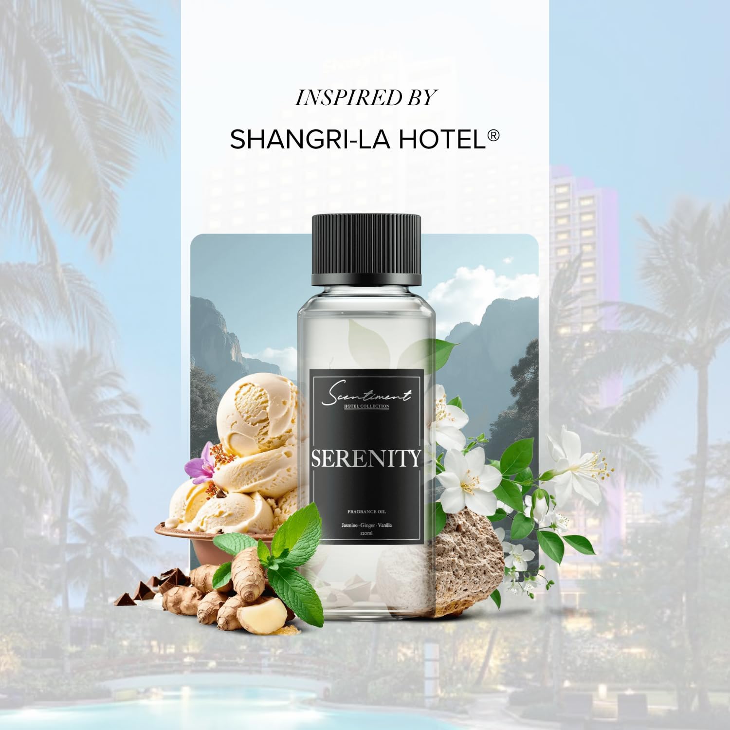 Scentiment Diffuser Oil - Serenity Hotel 20 mL