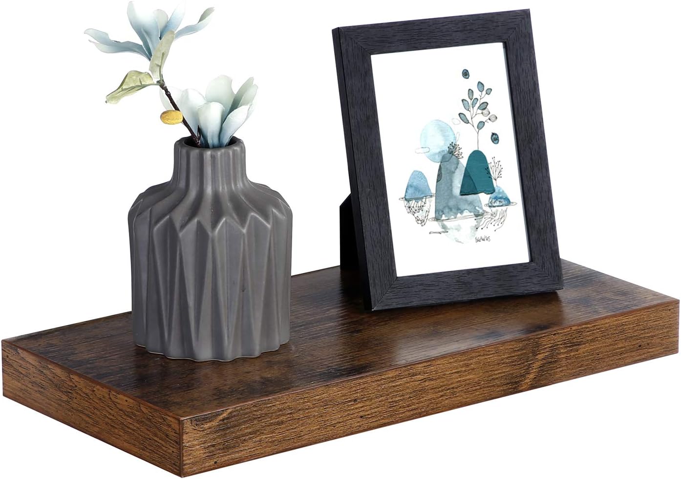 VASAGLE Vintage Floating Wall Shelf 157 Inch