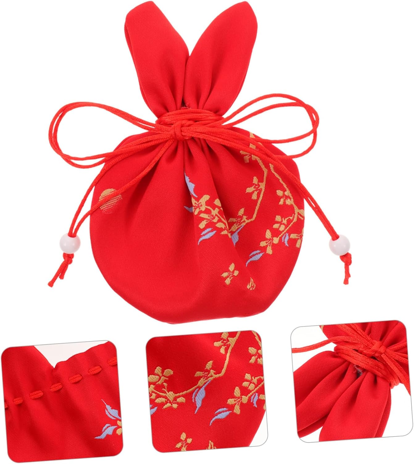 VOSAREA 10-Piece Lavender Sachet Set Empty Fabric Bags for Home Use