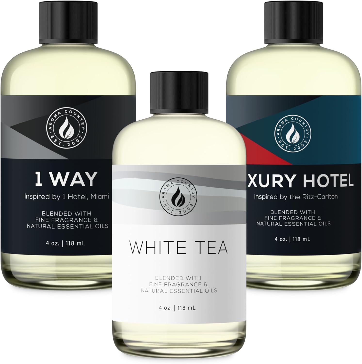 Aroma Country Luxury Hotel Scent Set White Tea 1 Way and Luxury Hotel