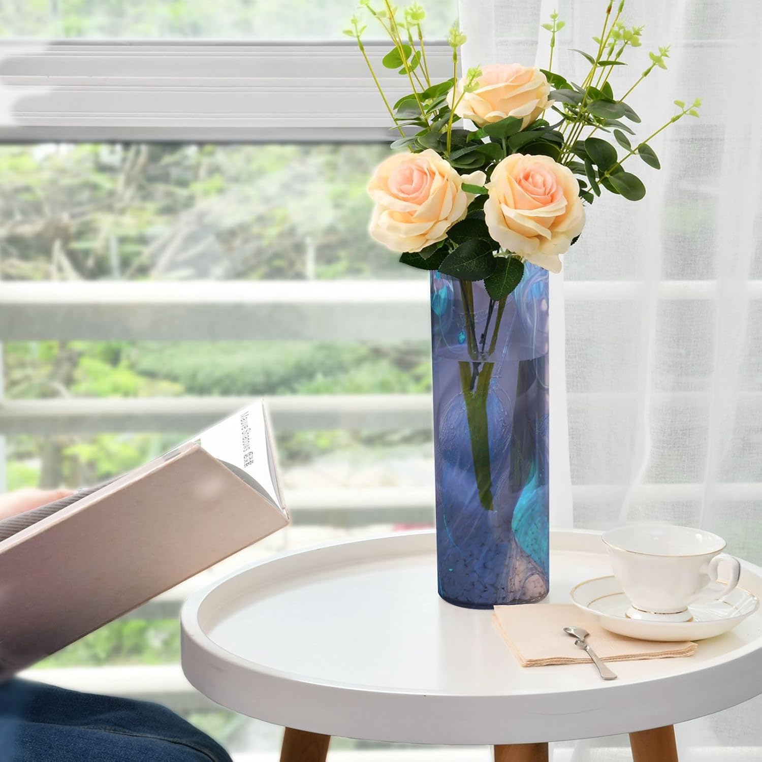 Fantasy Plastic Flower Vase 118 x 39 Inch Decorative
