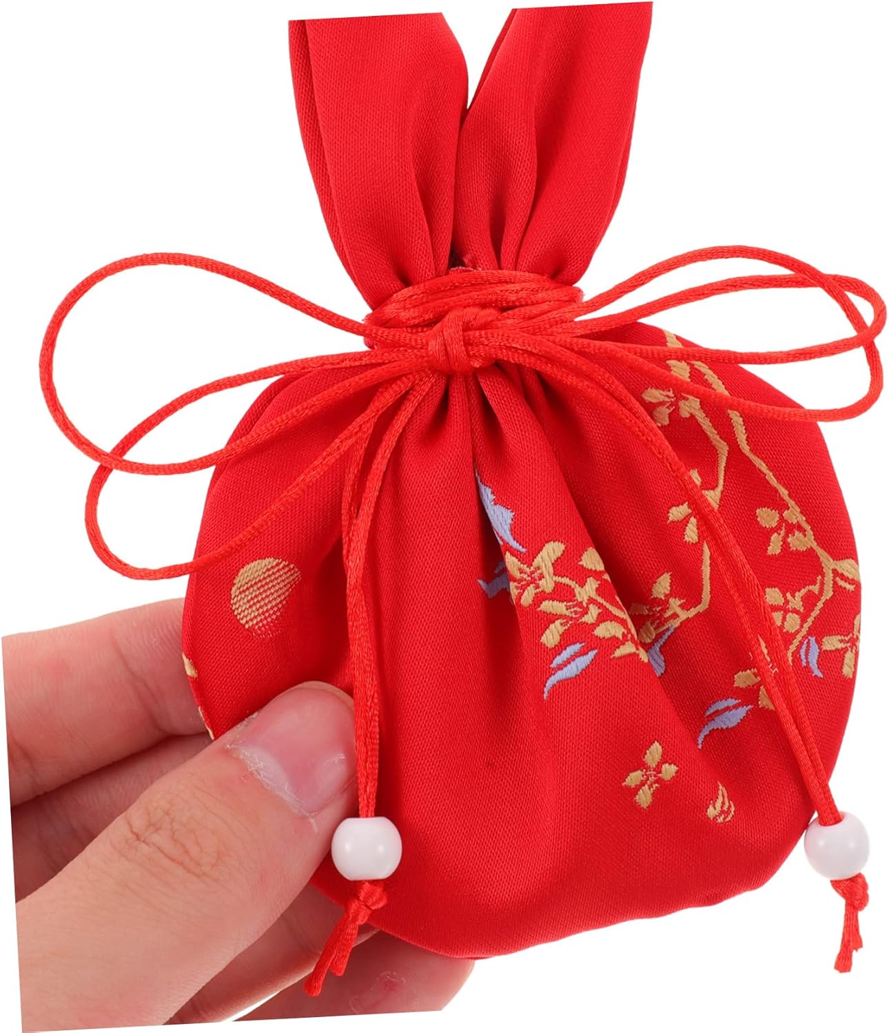 VOSAREA 10-Piece Lavender Sachet Set Empty Fabric Bags for Home Use