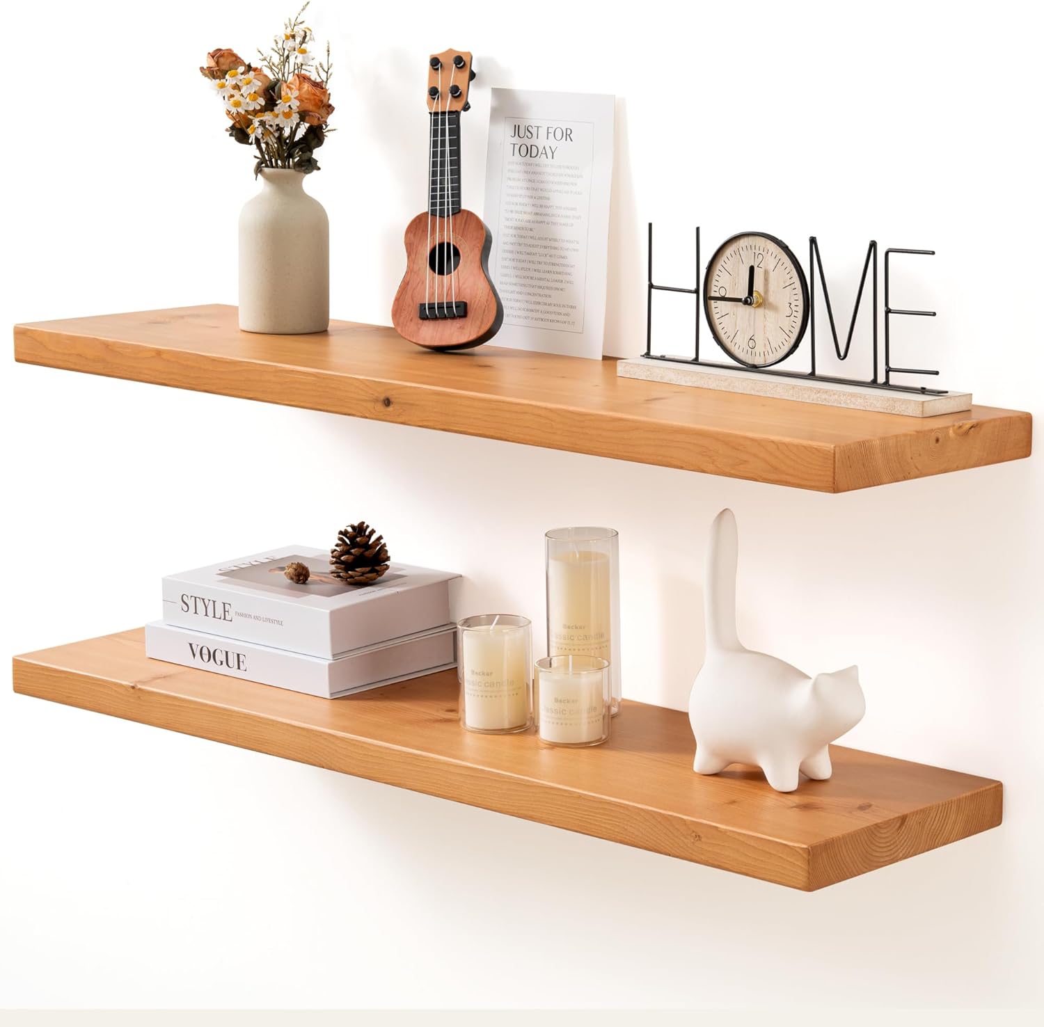 Axeman 36 Inch Floating Shelves Set of 2