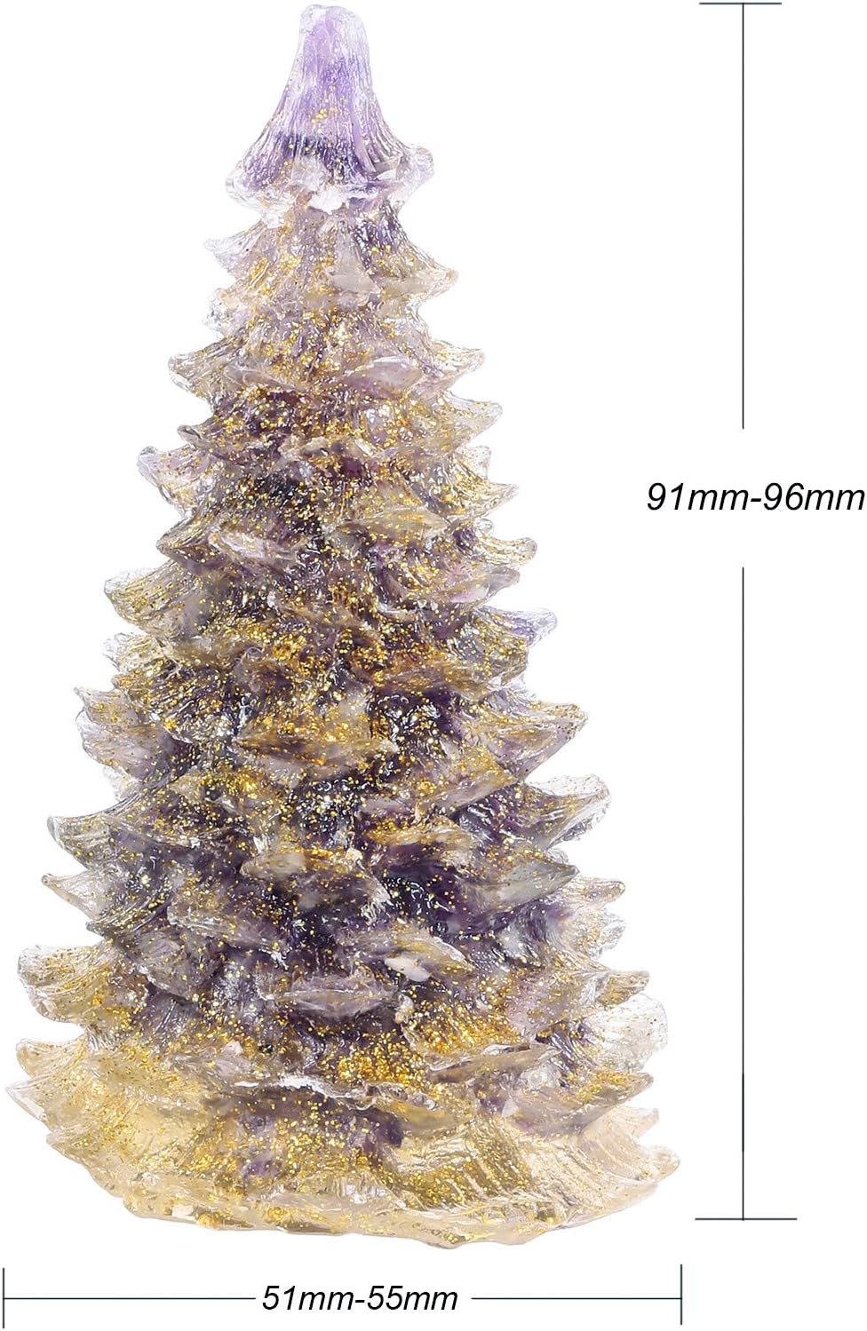 Rockcloud Amethyst Crystal Tree Desk Ornament