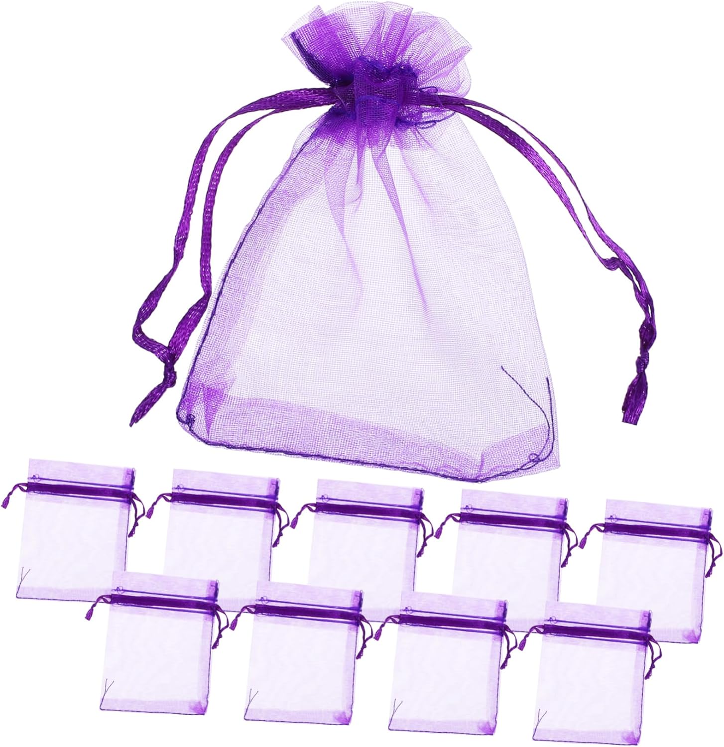 STOBAZA 500pcs Lavender Sachet Bags for Storage and Gifting
