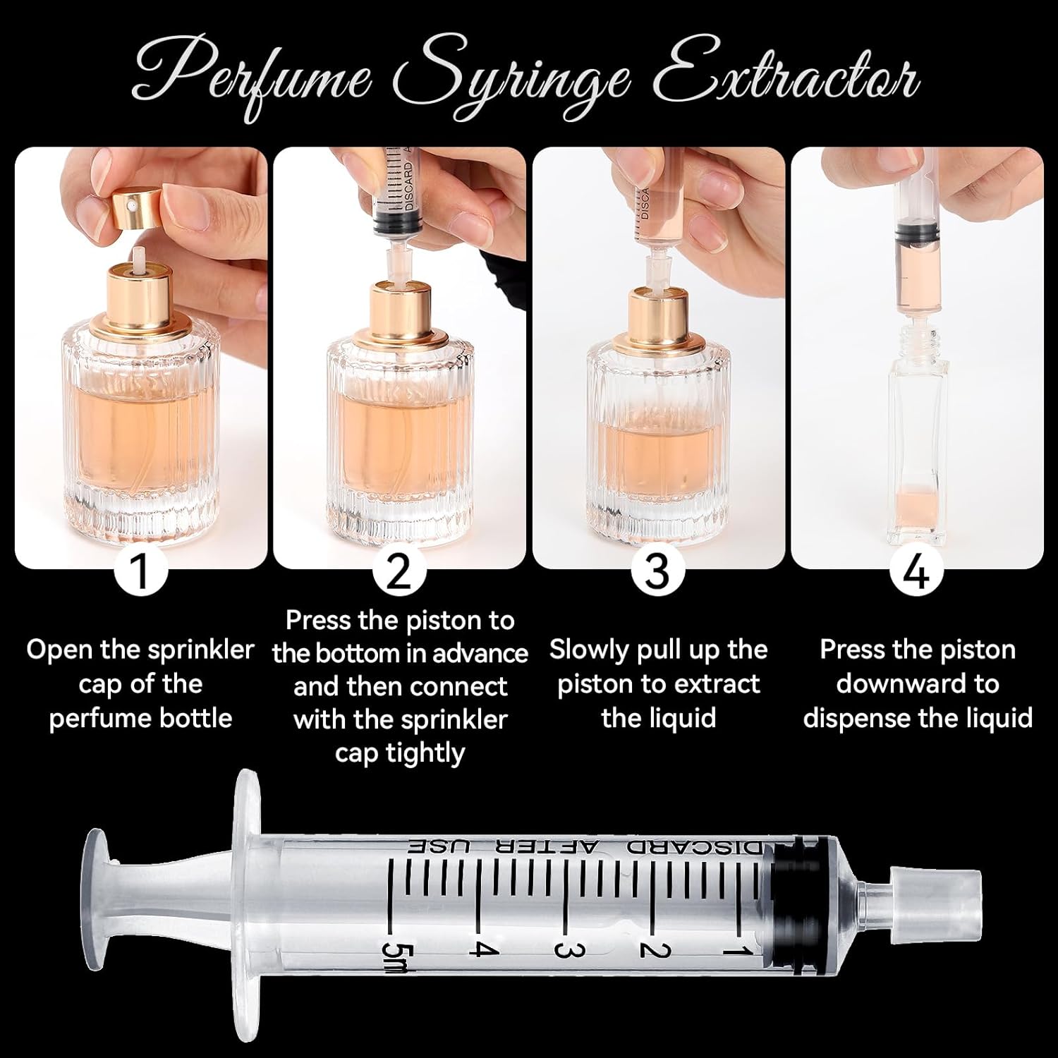 10pcs Perfume Refill Tool Kit for Travel and Home Use