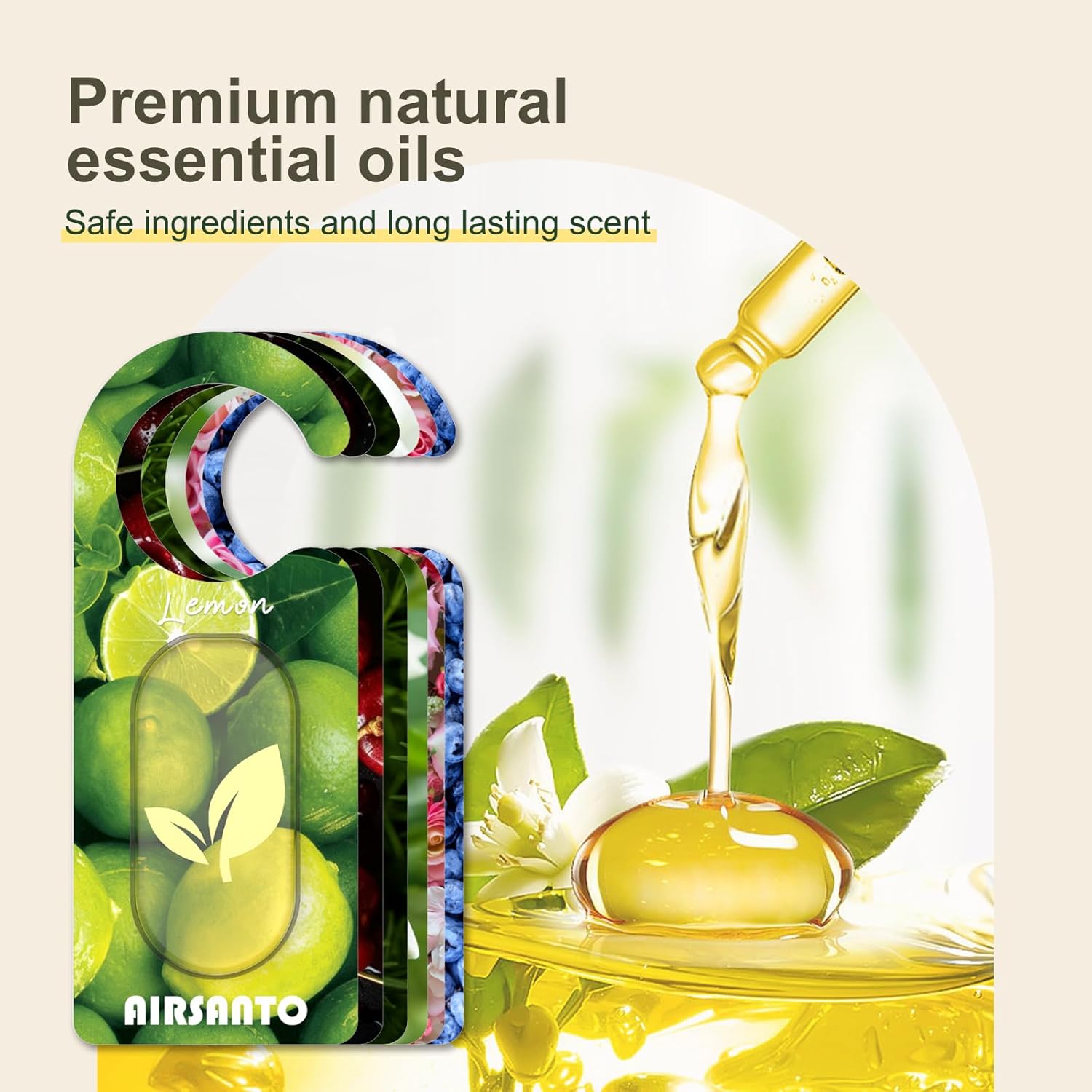 Airsanto Scents Sachets Pack 6 Mixed Fragrances