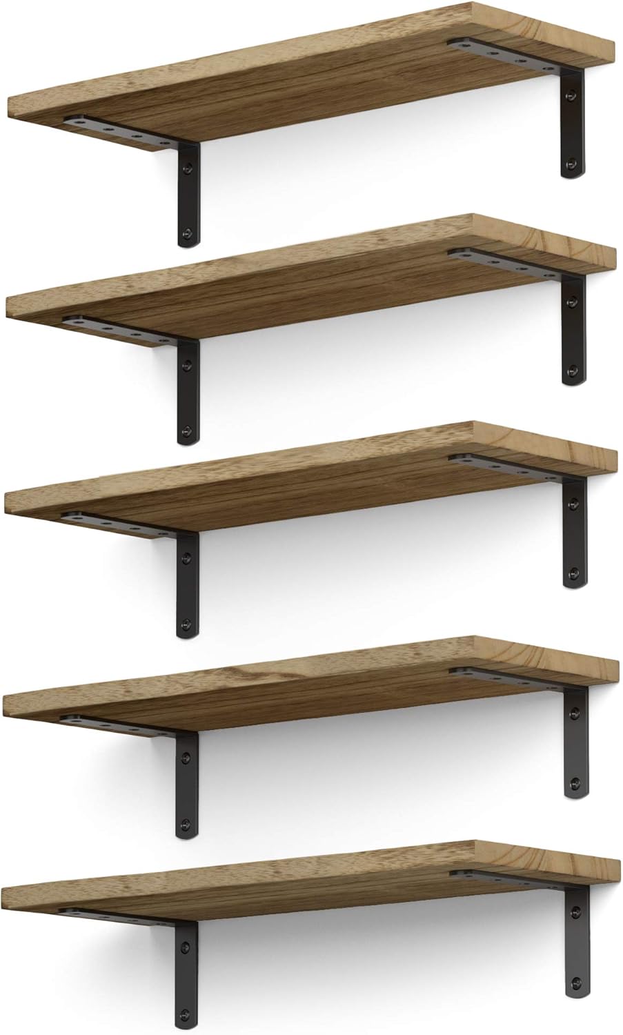 Wallniture Palma Floating Shelves Set of 5