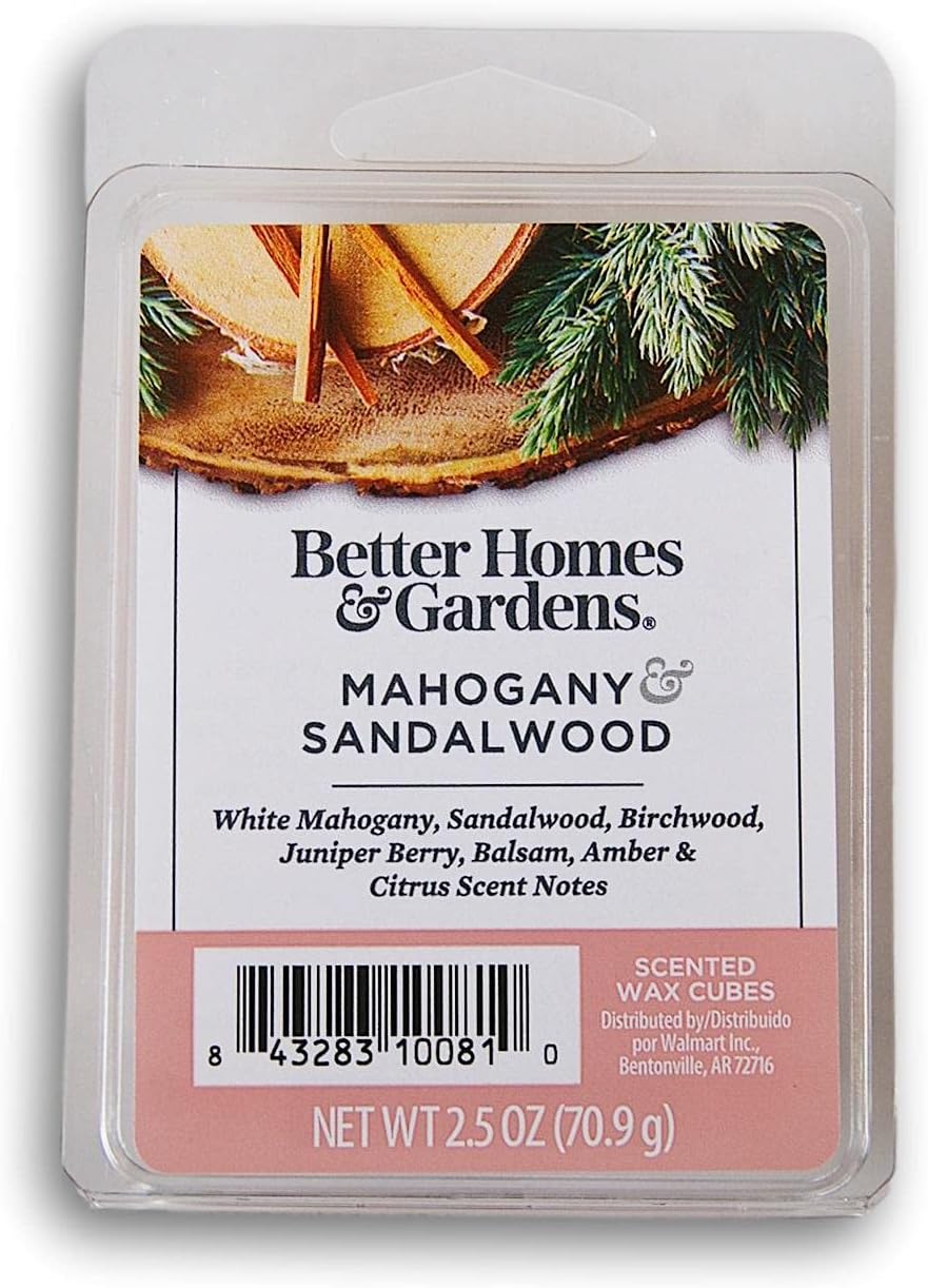 NITRO Better Homes Gardens Mahogany Sandalwood Wax Melts 2018 Limited Edition
