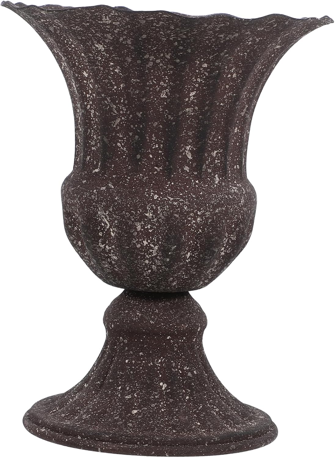 Elegant Dried Flower Vase Wrought Iron Flowerpot for Home and Garden