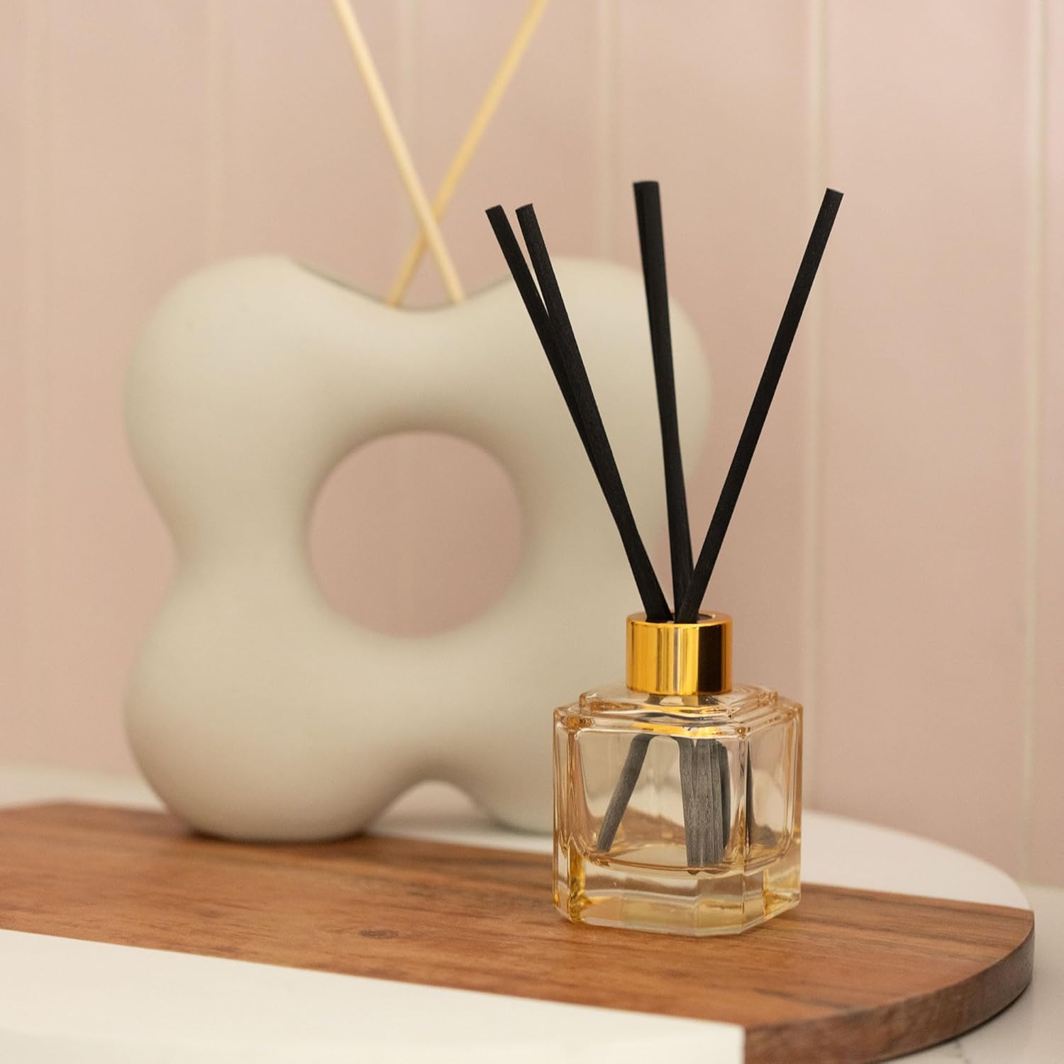 Paddywax Botanica Scented Oil Diffuser with Reeds in Reusable Glass Bottle