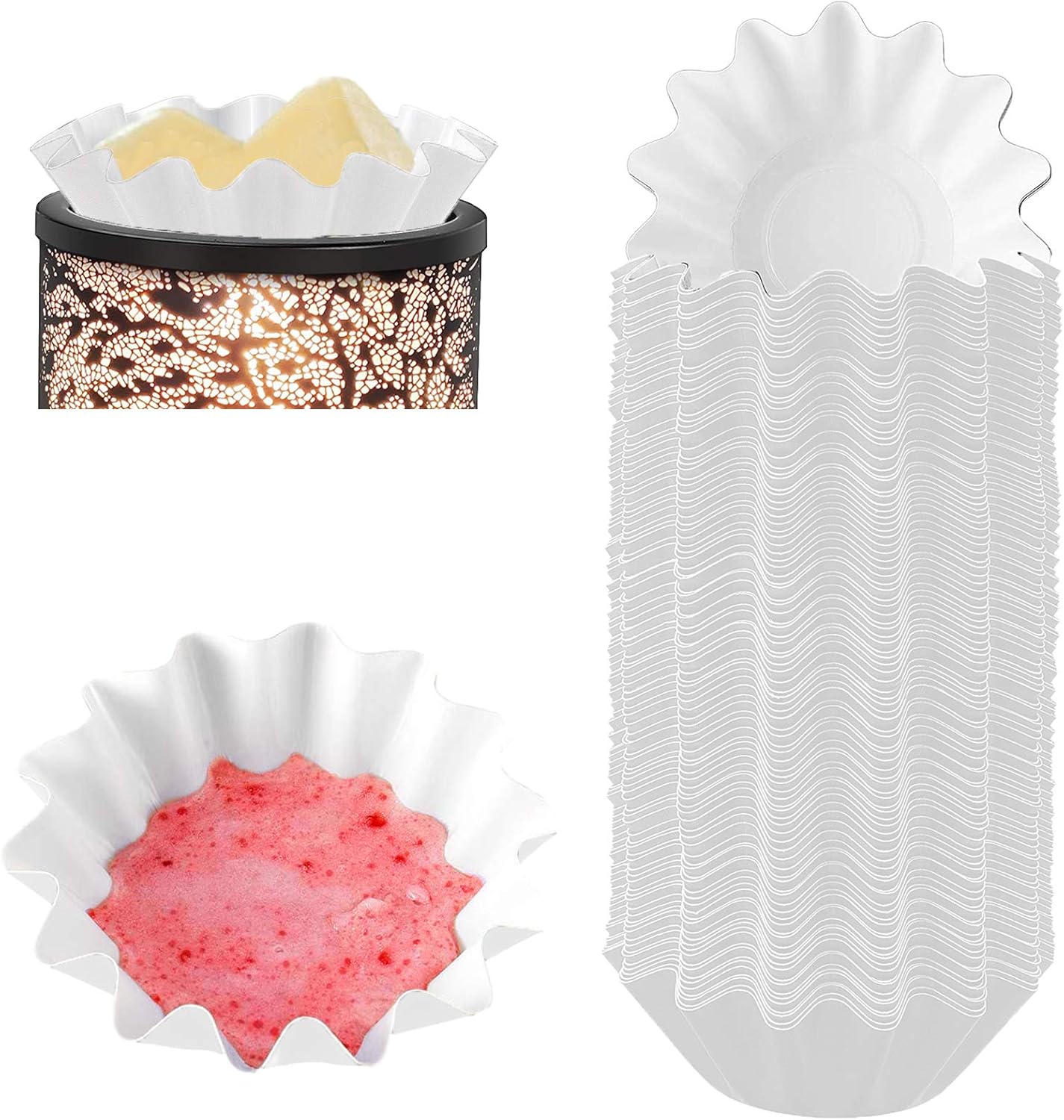 JuoPool 50 Wax Melt Warmer Liners