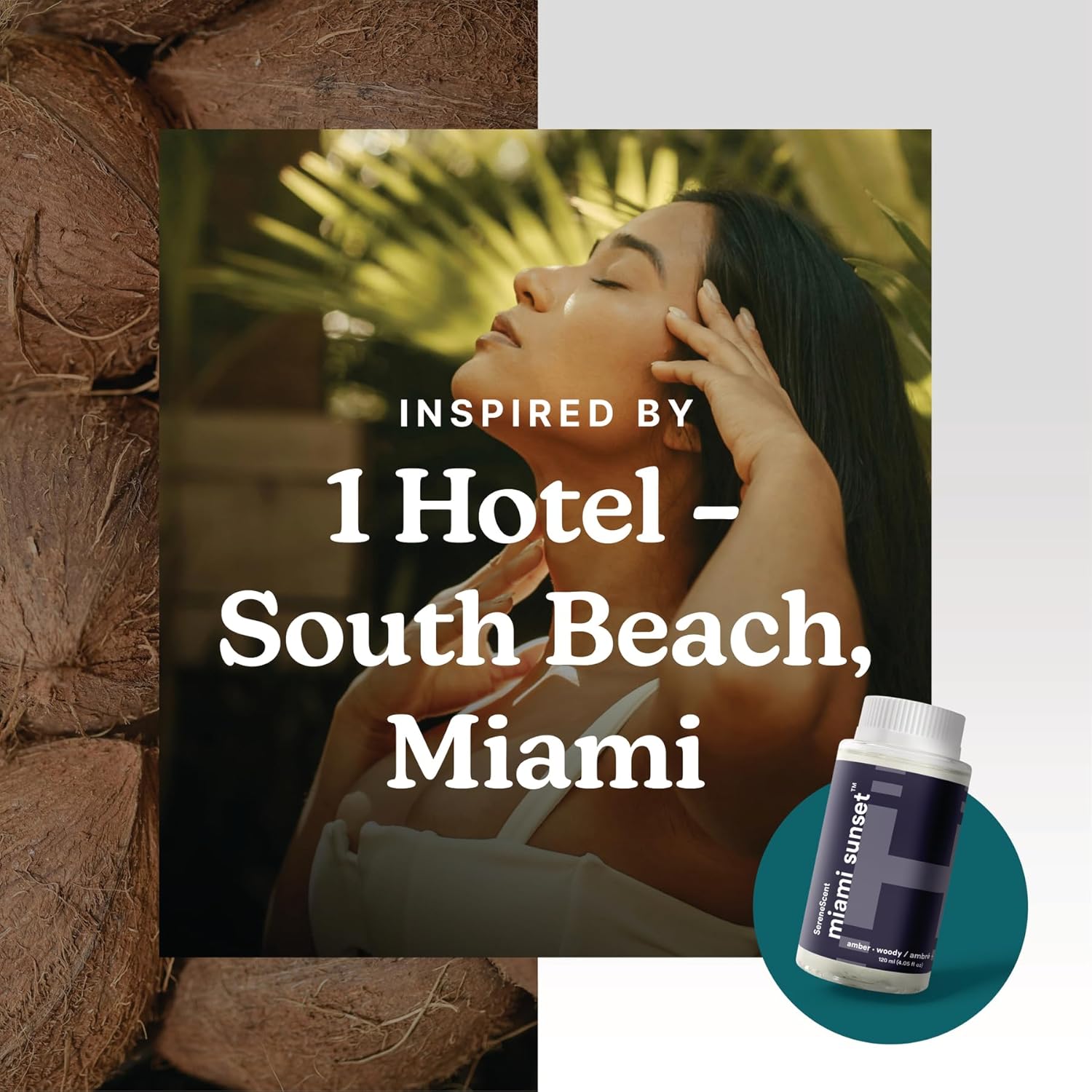 Homedics SereneScent Miami Sunset Fragrance Oil 120 ml